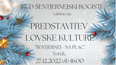 Predstavitev lovske kulture